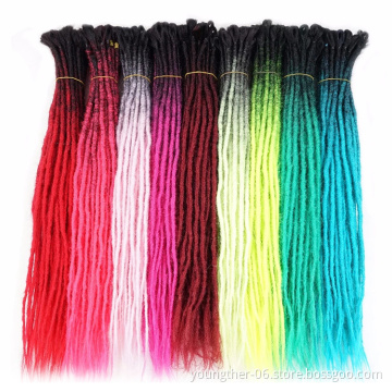 New Arrival Synthetic Crochet Braids Dreadlock Hair Extension